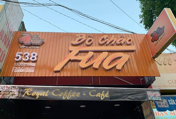 L&agrave;m bảng hiệu t&ocirc;n s&oacute;ng trọn g&oacute;i, gi&aacute; rẻ tại TPHCM