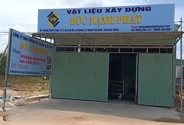 Mẫu bảng hiệu vlxd Đức Mạnh Ph&aacute;t