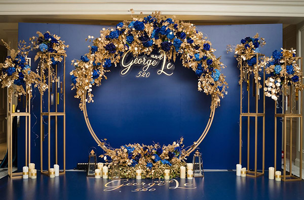 K&iacute;ch thước backdrop ti&ecirc;u chuẩn cho tiệc cưới