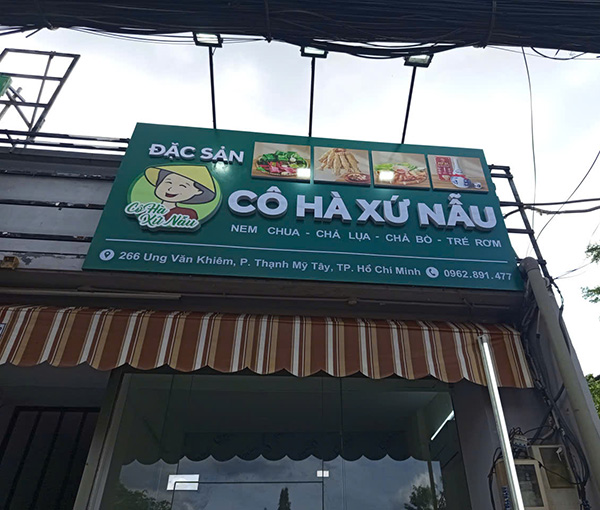 Thiết kế thi c&ocirc;ng bảng hiệu chữ nổi TPHCM