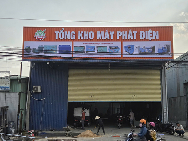 L&agrave;m bảng hiệu chữ nổi Alu tr&ecirc;n nền T&ocirc;n s&oacute;ng sơn tĩnh điện