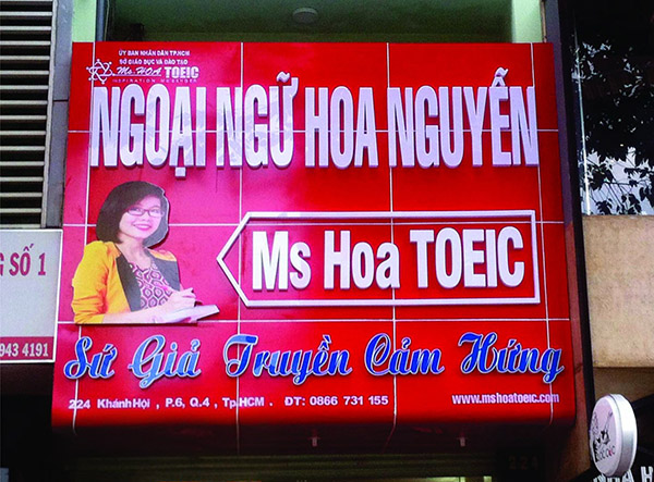 L&agrave;m bảng hiệu quảng c&aacute;o đường Kh&aacute;nh Hội quận 4