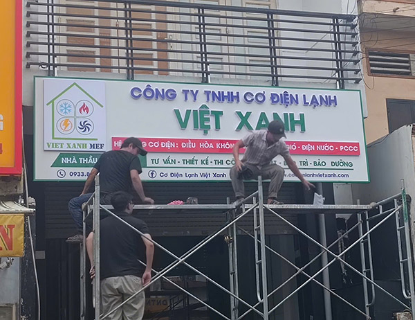 Dịch vụ sửa biển quảng c&aacute;o gi&aacute; rẻ tại TPHCM