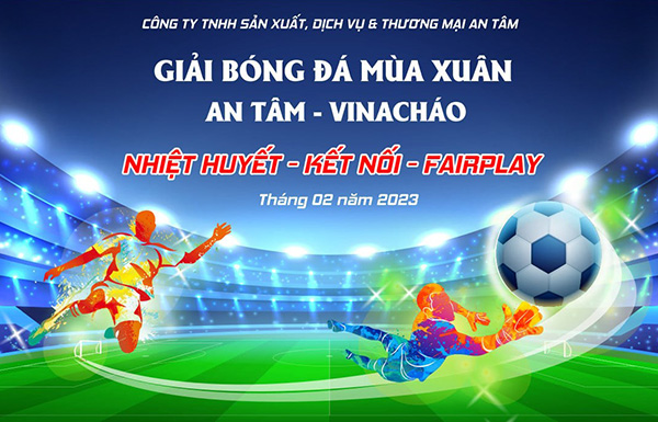 Thiết kế background, backdrop b&oacute;ng đ&aacute; chuy&ecirc;n nghiệp