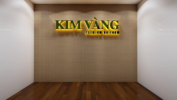 L&agrave;m v&aacute;ch logo c&ocirc;ng ty hạng mục tham lam gỗ chữ nổi đ&egrave;n LED