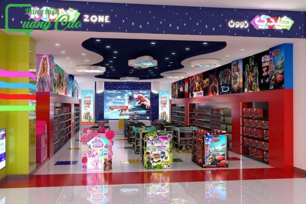 Bảng hiệu đồ chơi trẻ em Zone