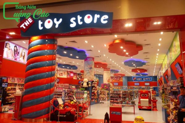 Bảng hiệu đồ chơi trẻ em The Toy Store