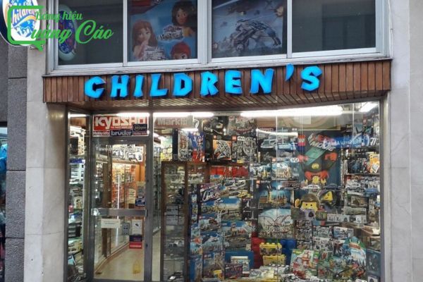 Bảng hiệu đồ chơi trẻ em Children's