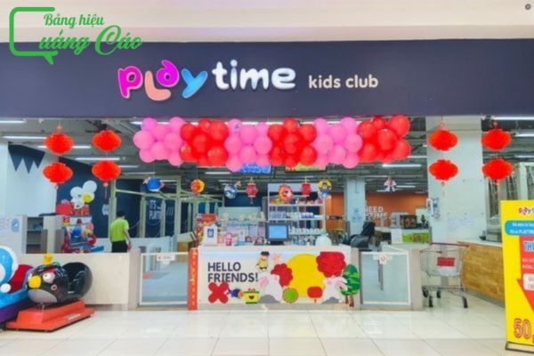 Bảng hiệu đồ chơi trẻ em Kids Clud