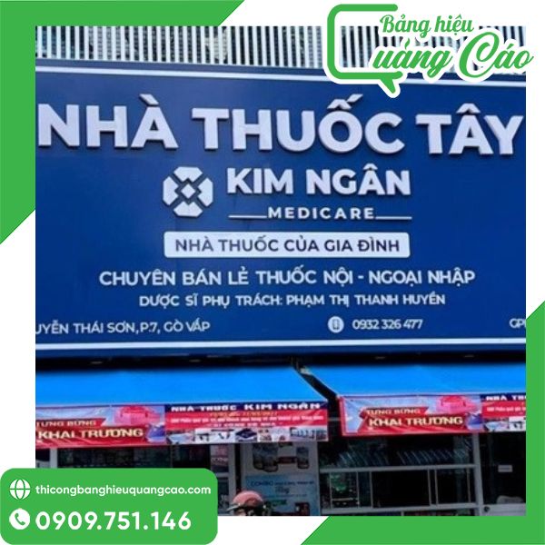 Bảng hiệu thuốc tây