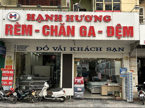 Mẫu biển chăn ga gối đệm Hạnh Hương