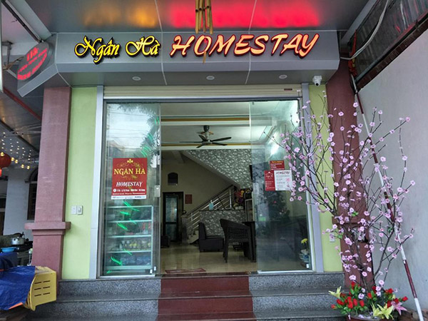 Mẫu bảng hiệu homestay Ng&acirc;n H&agrave;