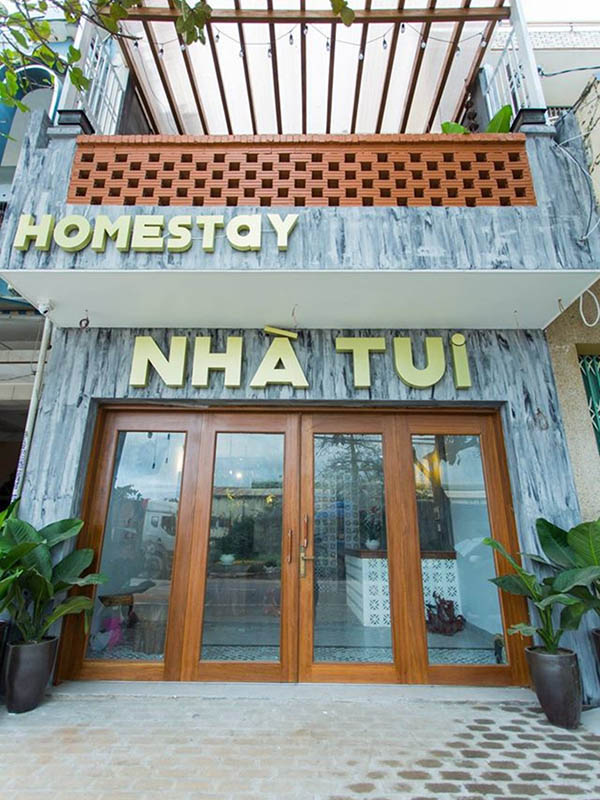 Mẫu biển homestay đẹp
