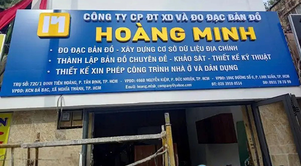 Dịch vụ l&agrave;m bảng hiệu tại TPHCM gi&aacute; rẻ
