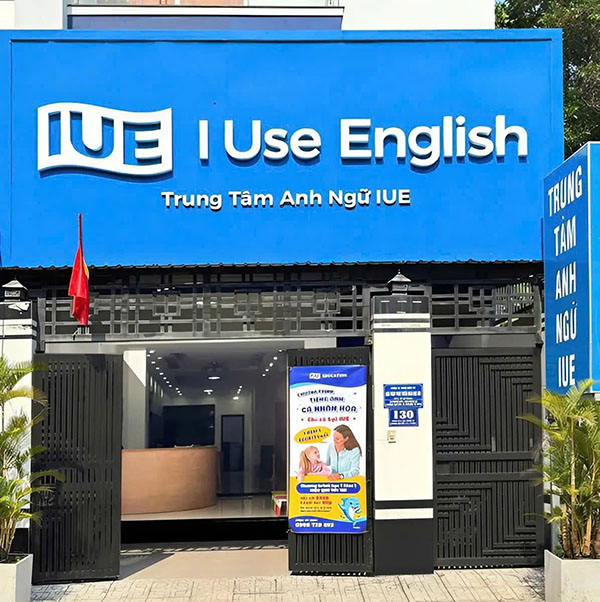 Mẫu bảng hiệu xanh dương đẹp