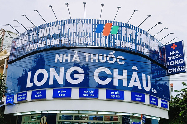 Mẫu bảng hiệu thuốc t&acirc;y m&agrave;u xanh dương chuẩn nhận diện
