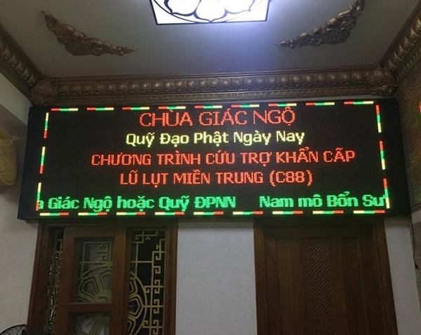 Địa chỉ l&agrave;m bảng LED chạy chữ uy t&iacute;n TPHCM