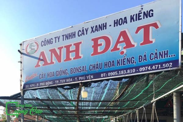 Bảng hiệu cây cảnh Anh Đạt