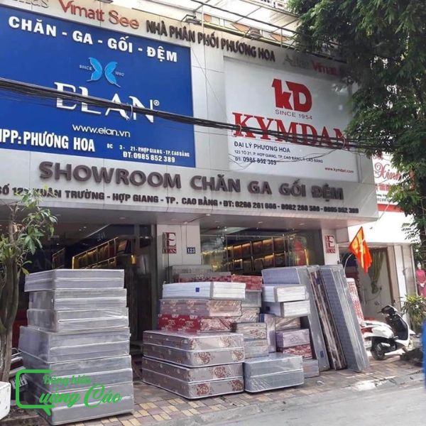Bảng hiệu chăn ga gối đệm Phương Hoa