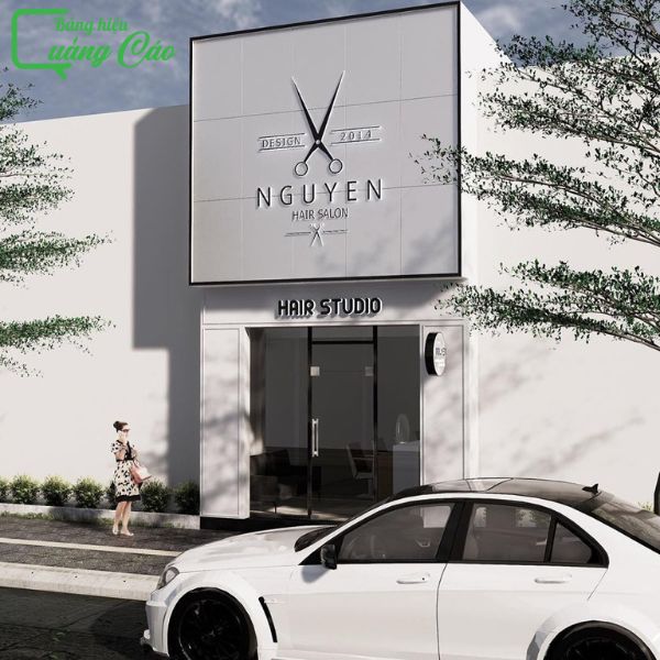 Thiết kế bảng hiệu salon t&oacute;c đẹp