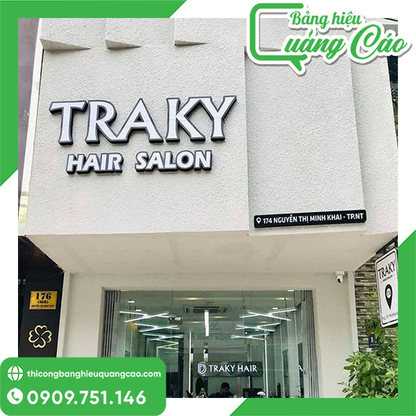 Mẫu Bảng Hiệu Hair Salon Đẹp, H&uacute;t Kh&aacute;ch Nhất