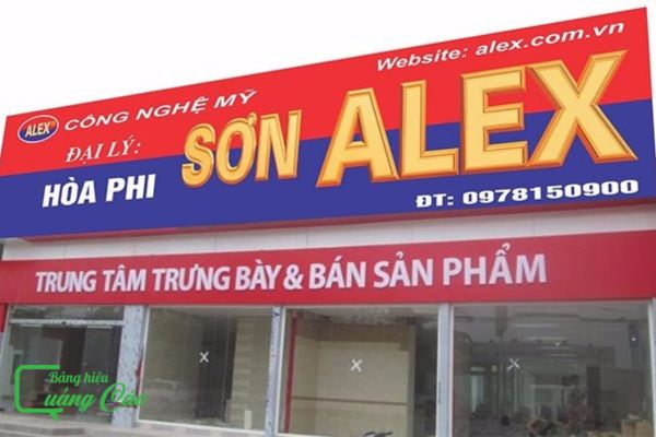 Bảng hiệu sơn Hòa Phi