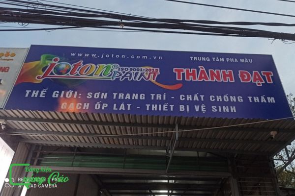 Bảng bạt sơn hiflex Thành Đạt