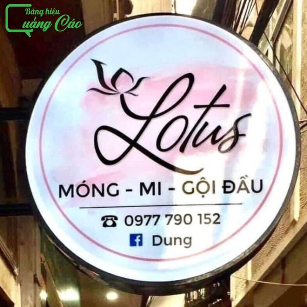 Biển vẫy hút nổi Lotus