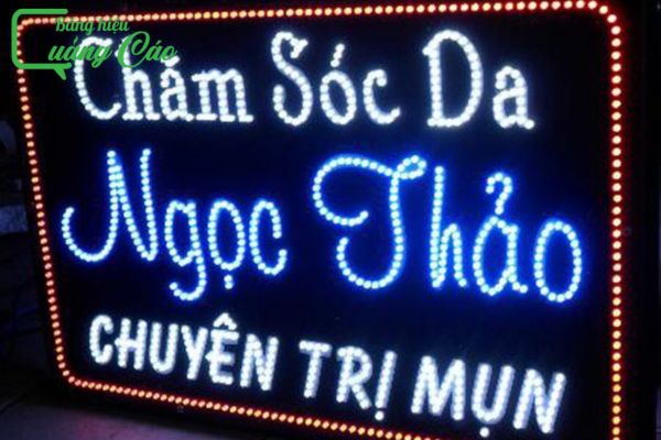 Biển vẫy spa Ngọc Thảo