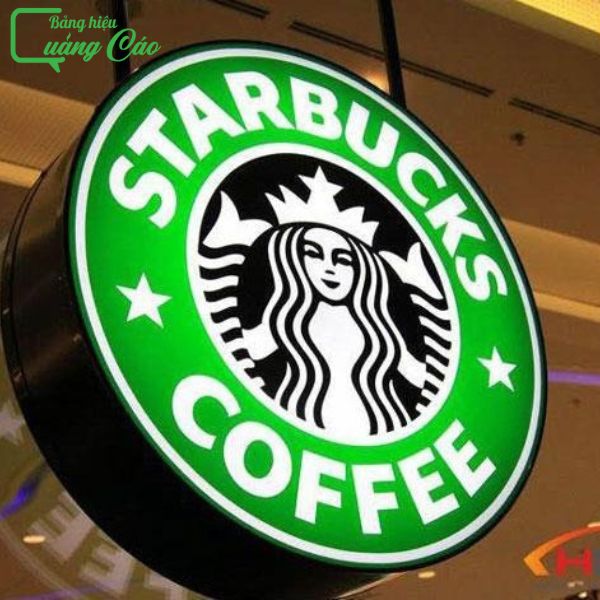 Biễn vẫy tròn Starbucks