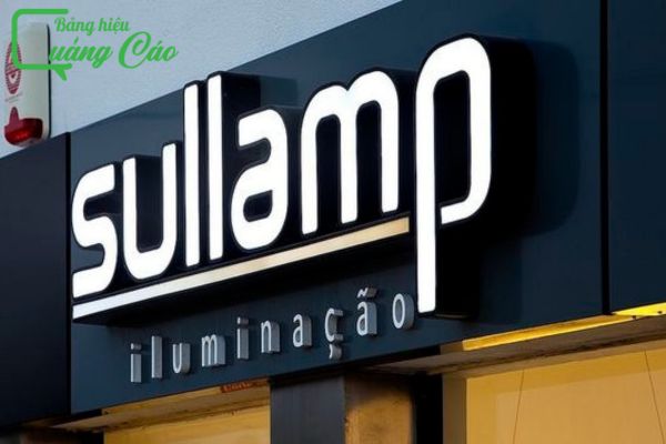 Chữ nổi alu cửa hàng Sullamp