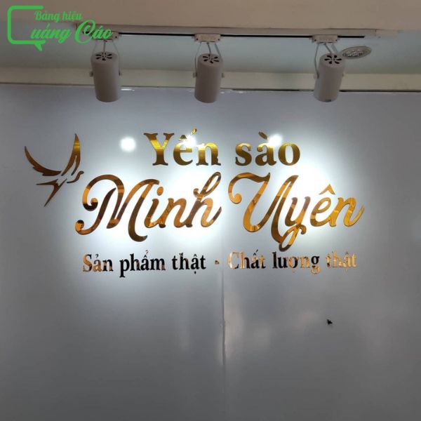 Chữ nổi alu Minh Uyên