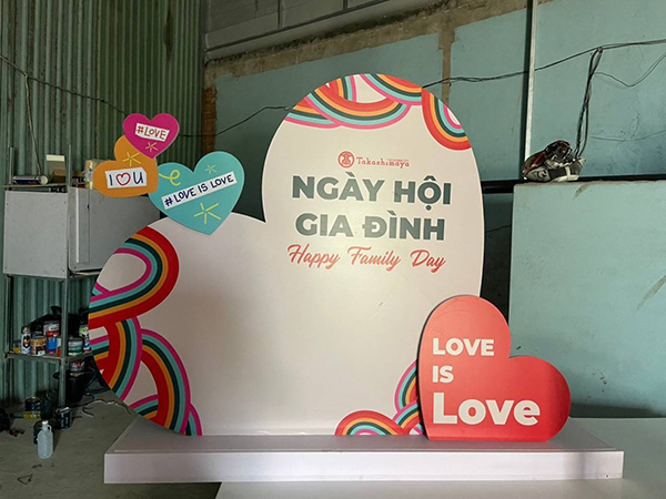 Mẫu backdrop formex 2D