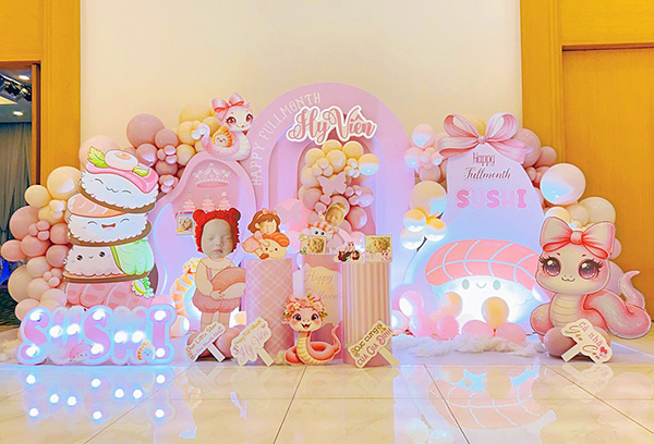 L&agrave;m backdrop formex sự kiện th&ocirc;i n&ocirc;i