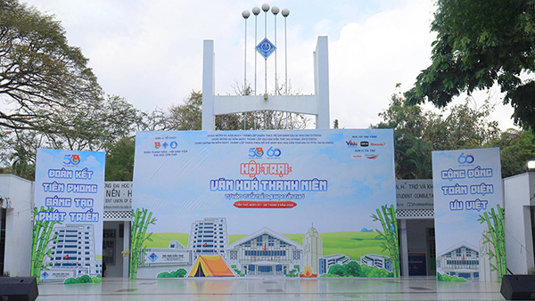 Mẫu backdrop hội trại Văn h&oacute;a thanh ni&ecirc;n
