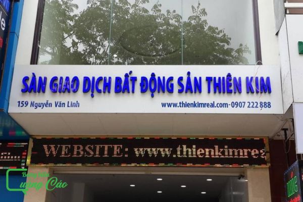 Bảng hiệu bất động sản Thiên Kim