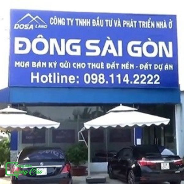 Bảng hiệu bất động sản, ký gửi đất Đông Sài Gòn