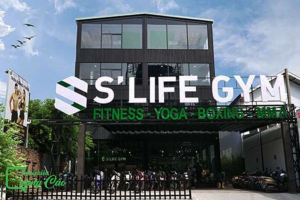 Bảng hiệu gym S'Life chuyên nghiệp