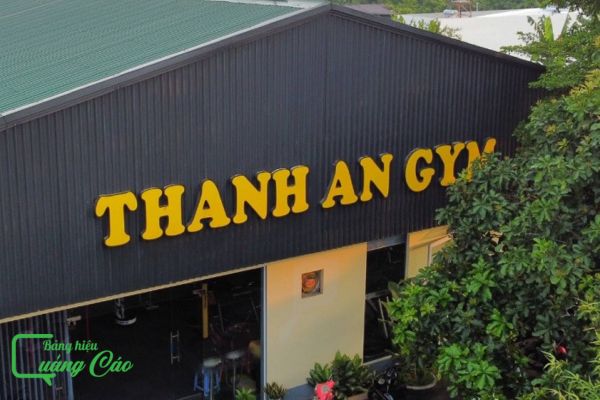 Bảng hiệu gym Thanh An
