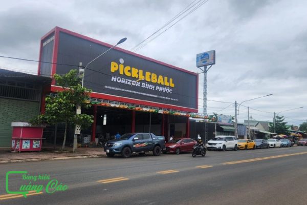 Bảng hiệu pickleball Horizon Bình Phước