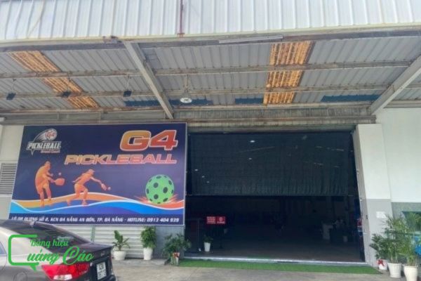Bảng hiệu pickleball G4 bạt hiflex