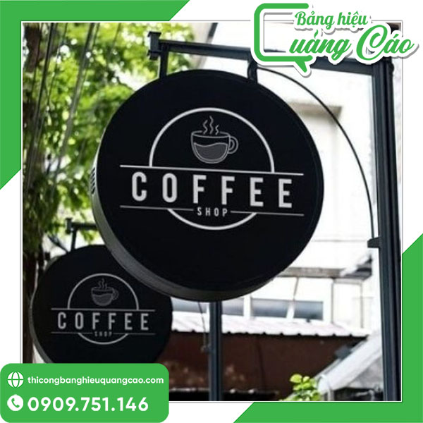 Biển vẫy cafe đẹp mê ly