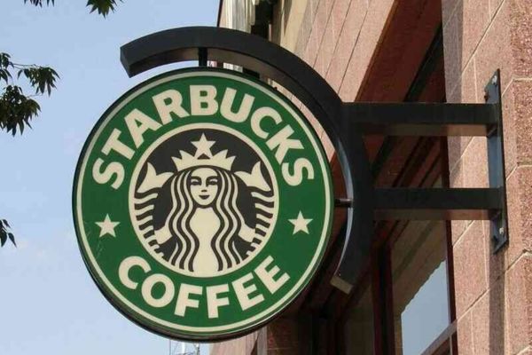 Biển vẫy cafe Starbucks