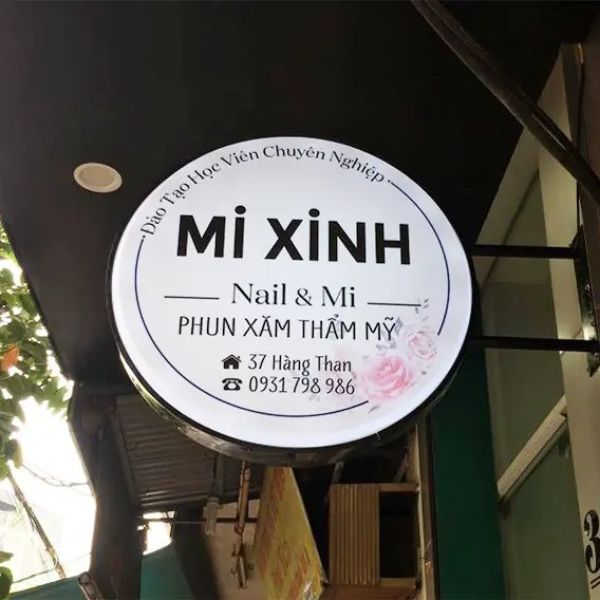 Biển vẫy phun xăm thẩm mỹ My Xinh