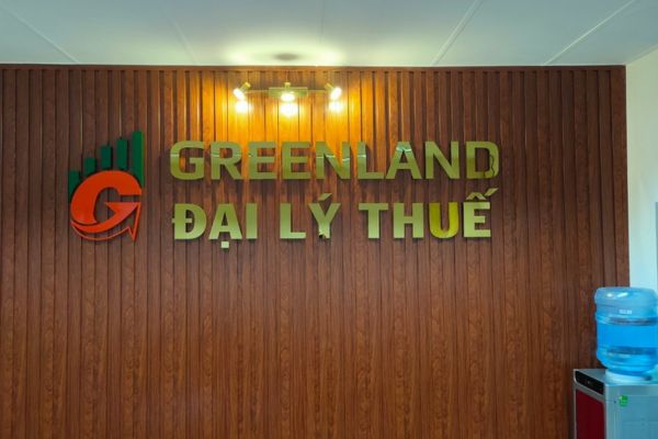 Chữ nổi inox vàng gương Greeland