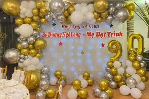 Mẫu backdrop mừng thọ đẹp