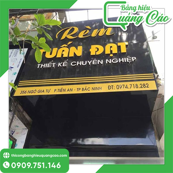 15+ Mẫu Bảng Hiệu Cửa Hàng Rèm Cửa Ấn Tượng Kèm Chất Lượng