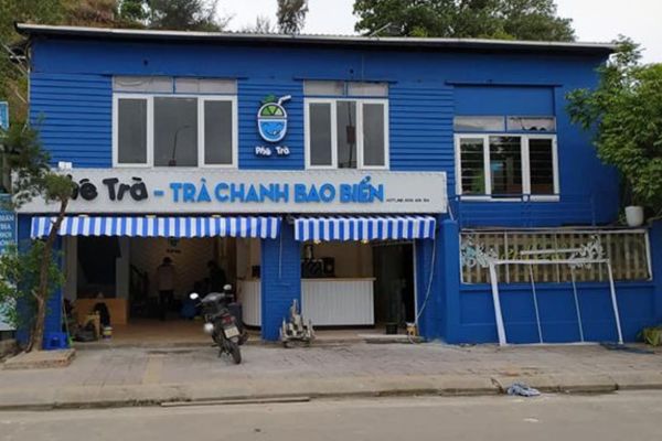 Bảng hiệu trà chanh chữ nổi mica Bao Biển