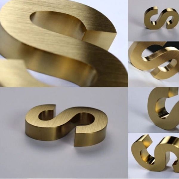Bảng báo giá chữ nổi inox xước trọn gói