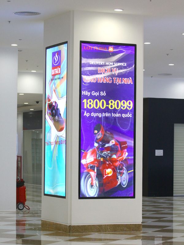 Biển hộp đèn LED siêu mỏng Dịch vụ giao hàng